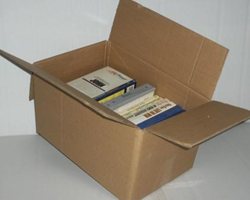 books in box